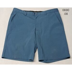 Greg Norman (36) Blue Men's Polyester Blend Shorts